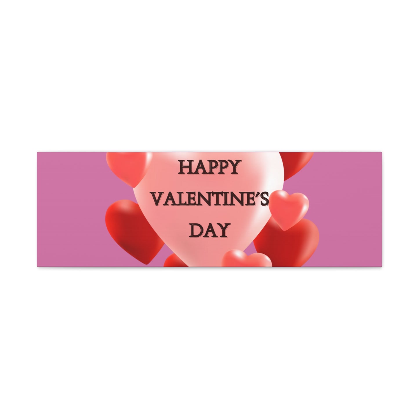 Happy V Day Canvas Gallery Wraps