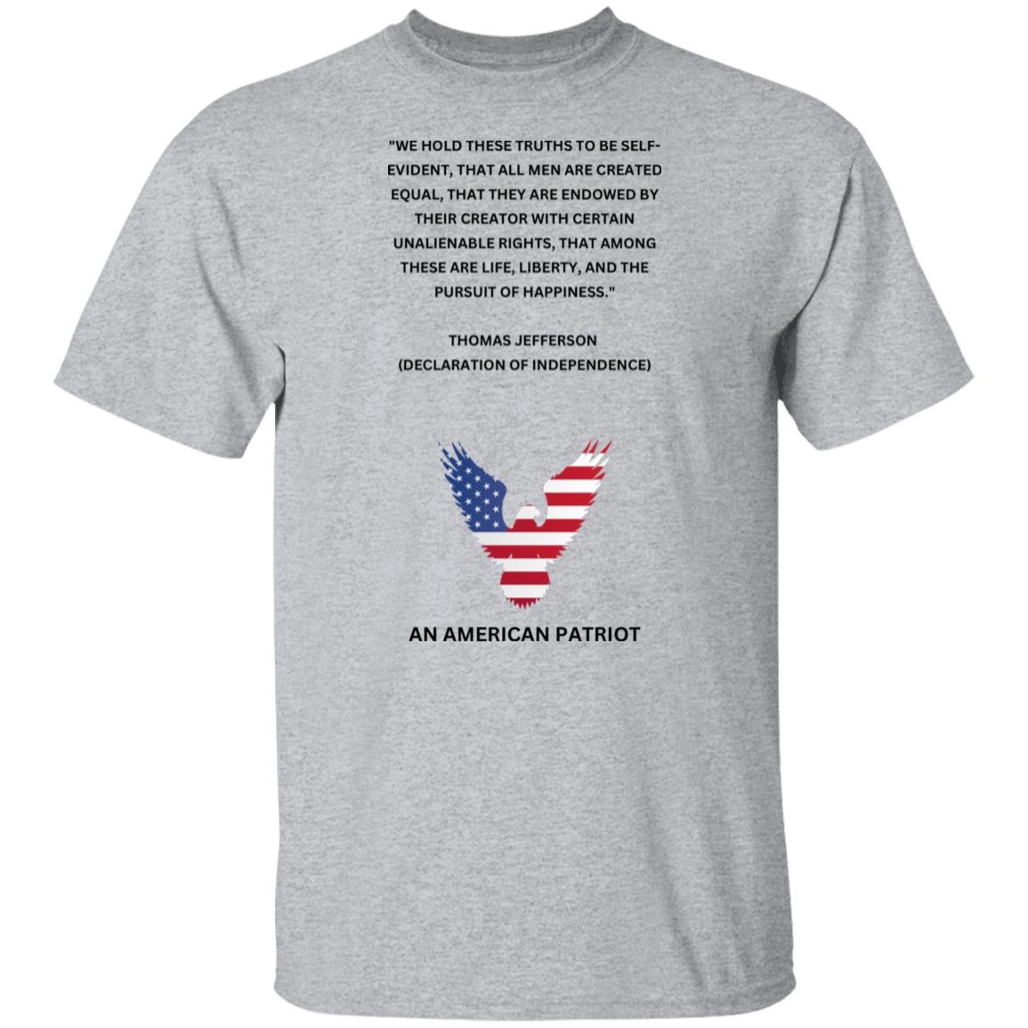 American patriot - Independence - short sleeve