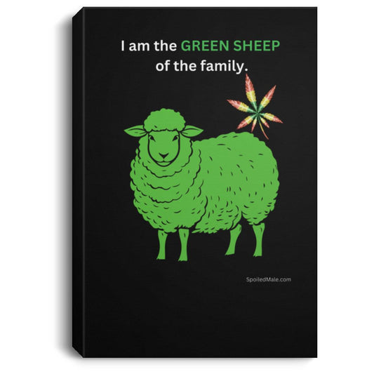 Wall Art - Green Sheep