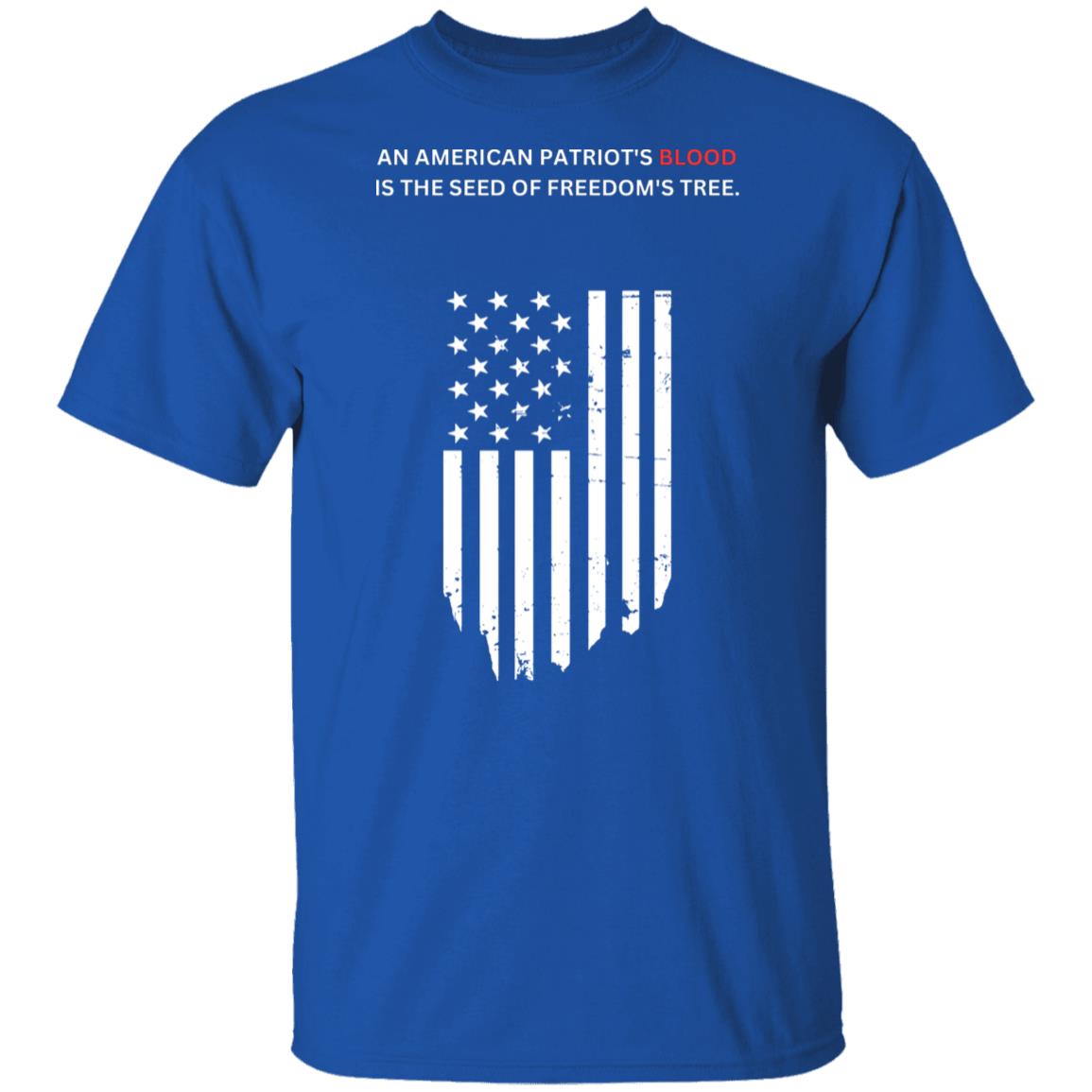 American patriot - Blood - short sleeve