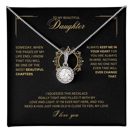 To My Beautiful Daughter - Eternal Hope Necklace