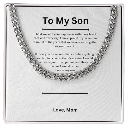To My Son - Love  Mom