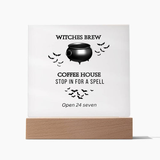 Halloween Acrylic - Coffeehouse