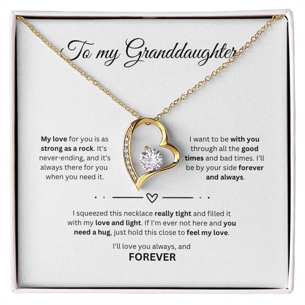 To my Granddaughter