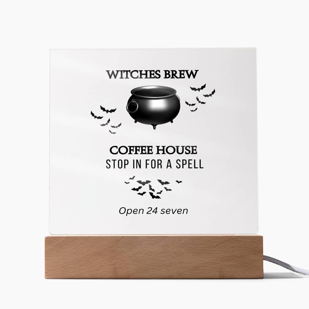 Halloween Acrylic - Coffeehouse